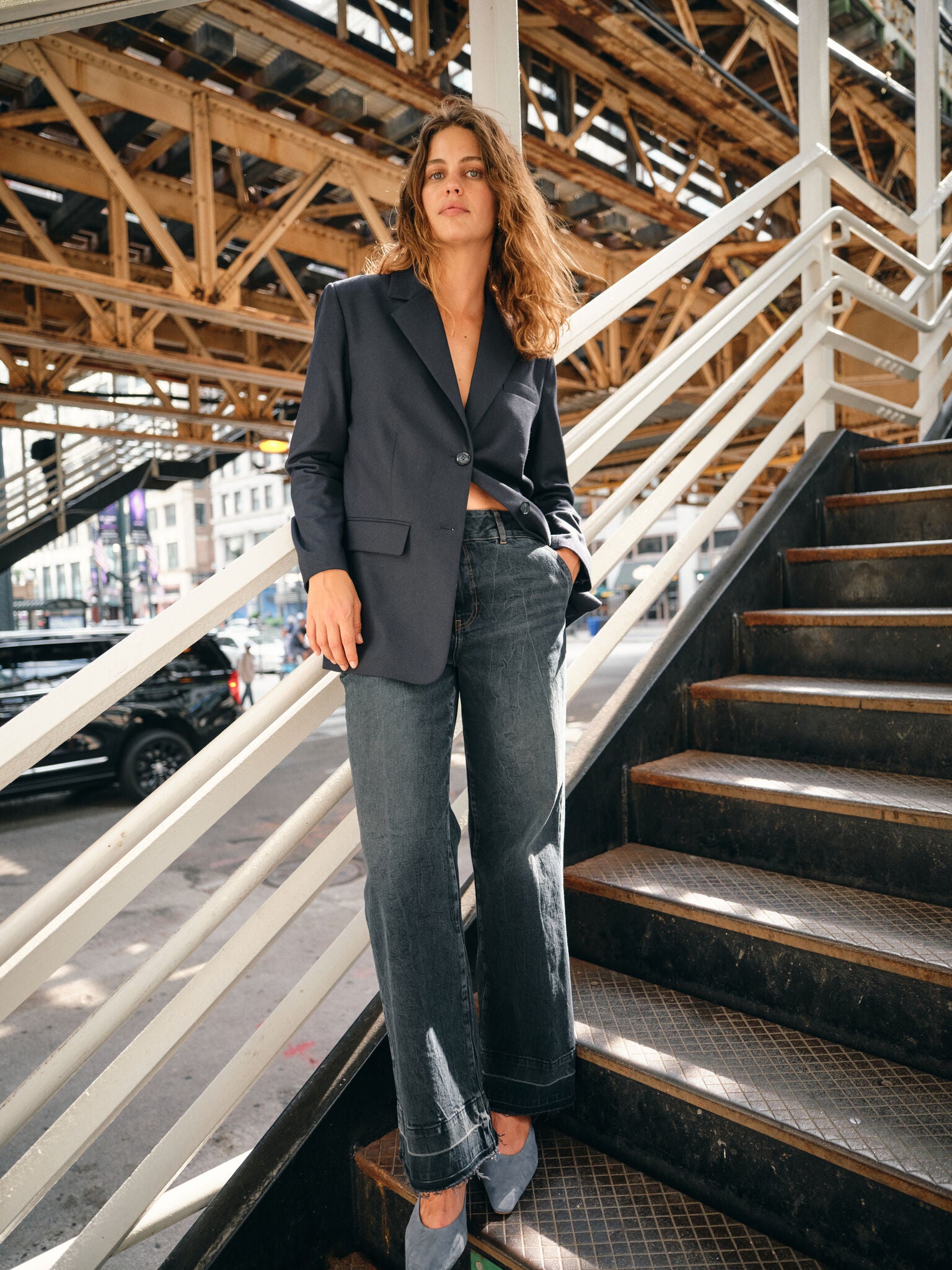 Modelshot / Salute Navy / Detail